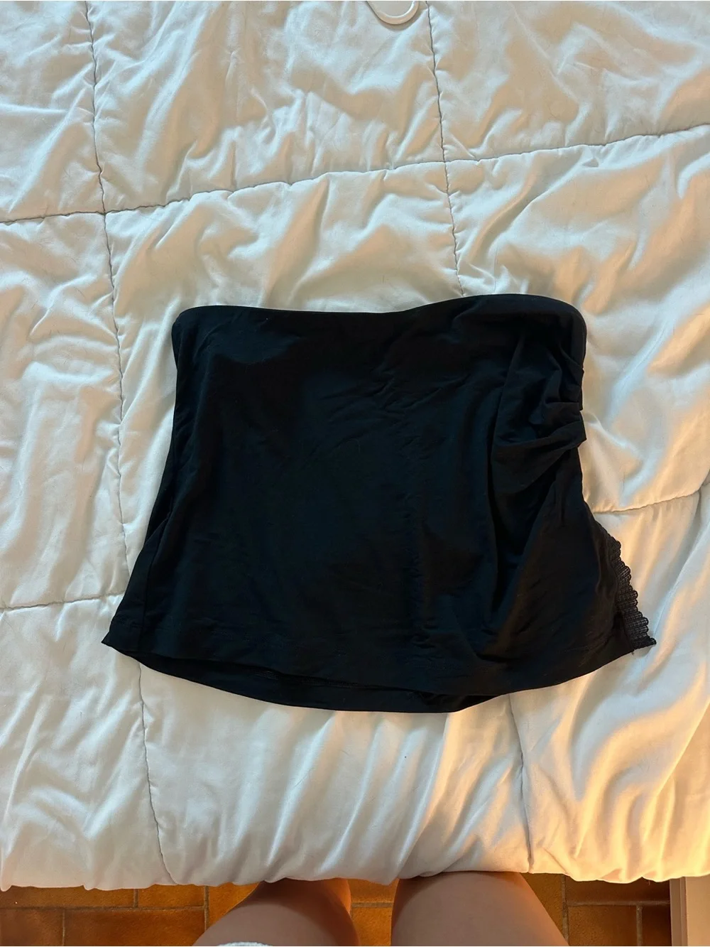 Free People Black Mini Skirt